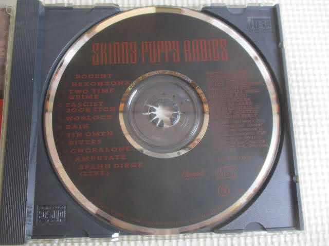 ◆SKINNY PUPPY CD rabies◆スキニー・パピー 洋楽 インダストリアルグループ レア 稀少♪R-50314カナ_画像3