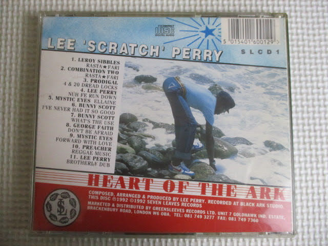 ◆Lee Perry Heart Of The Ark CD◆リー・ペリー SLCD1 洋楽 レア 稀少♪R-60314カナ_画像9