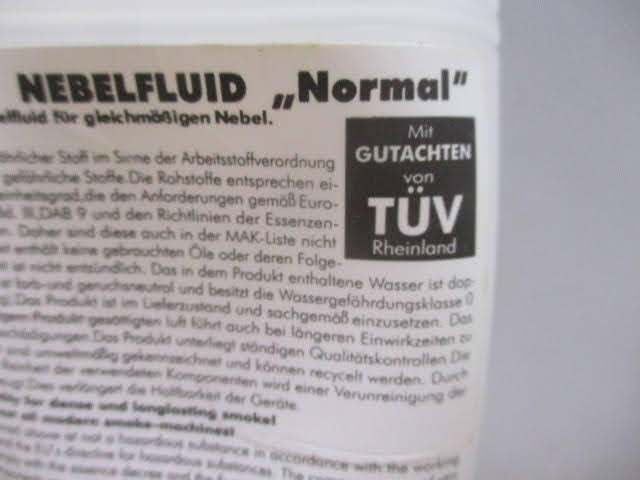 ◆フォグリキッド 12リットル◆未開封 NEBELFLUID Normal スモークマシン用 1L×12本セット フォグマシン用 煙 まとめ 大量♪H-K-70225カ-_画像5