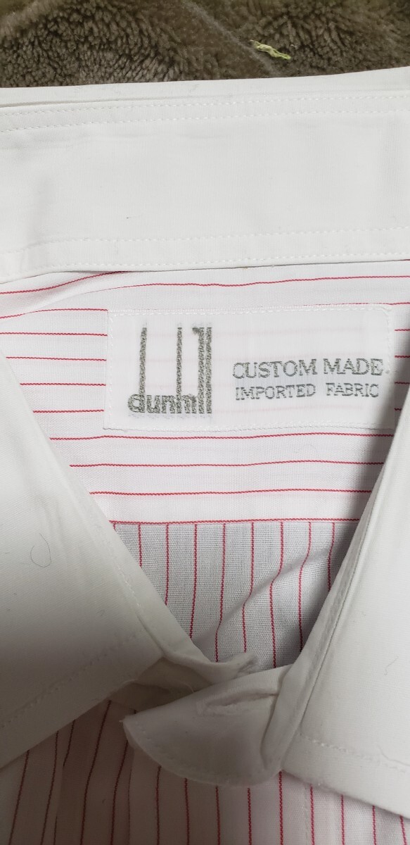  shirt ( brand dunhill Dunhill ) size M 38-80 W cuffs [ control number 2FCPbook@403] have been cleaned 
