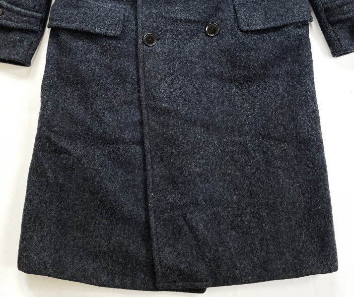 Special Vintage 30s Aquascutum wool coat 1936 year Britain made Aquascutum England made double thick charcoal 