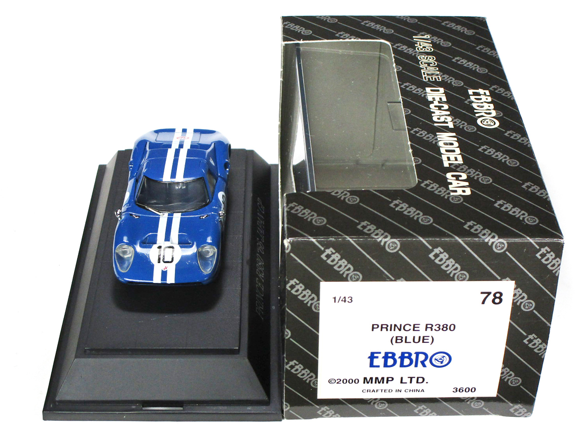  EBBRO * Prince R380*66 year Japan GP2 rank *1/43