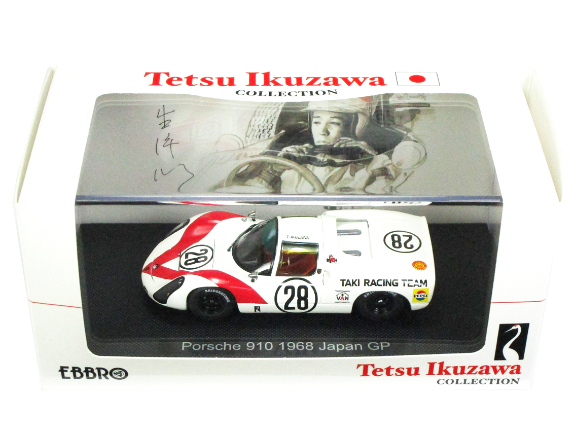  EBBRO * Porsche 910*68 year Japan Grand Prix raw .*1/43