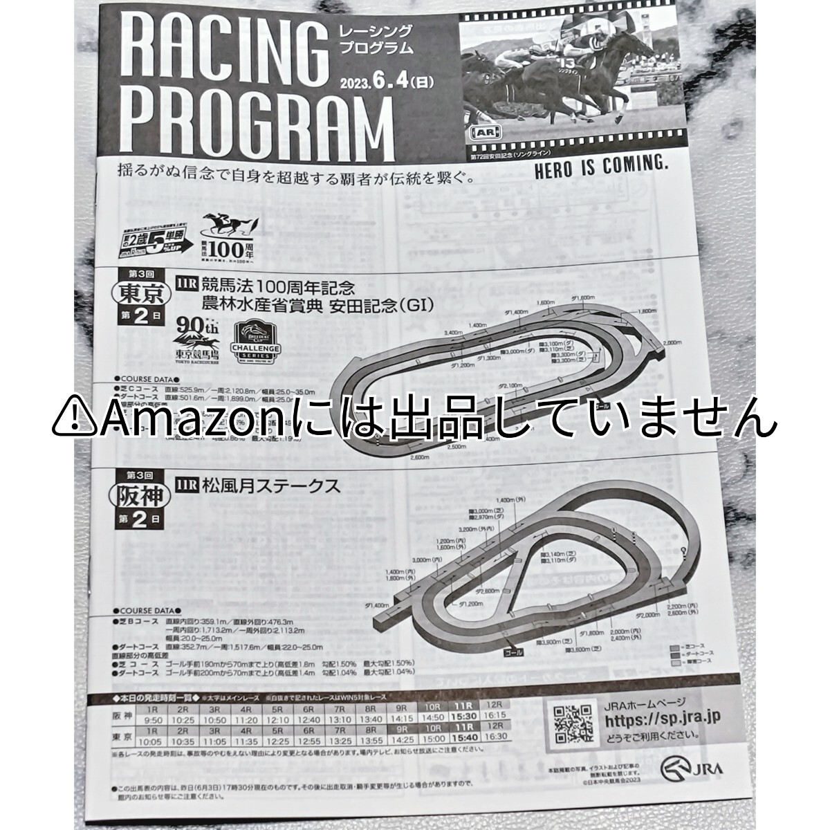 【競馬】レーシングプログラム レープロ G1 安田記念 ソングライン