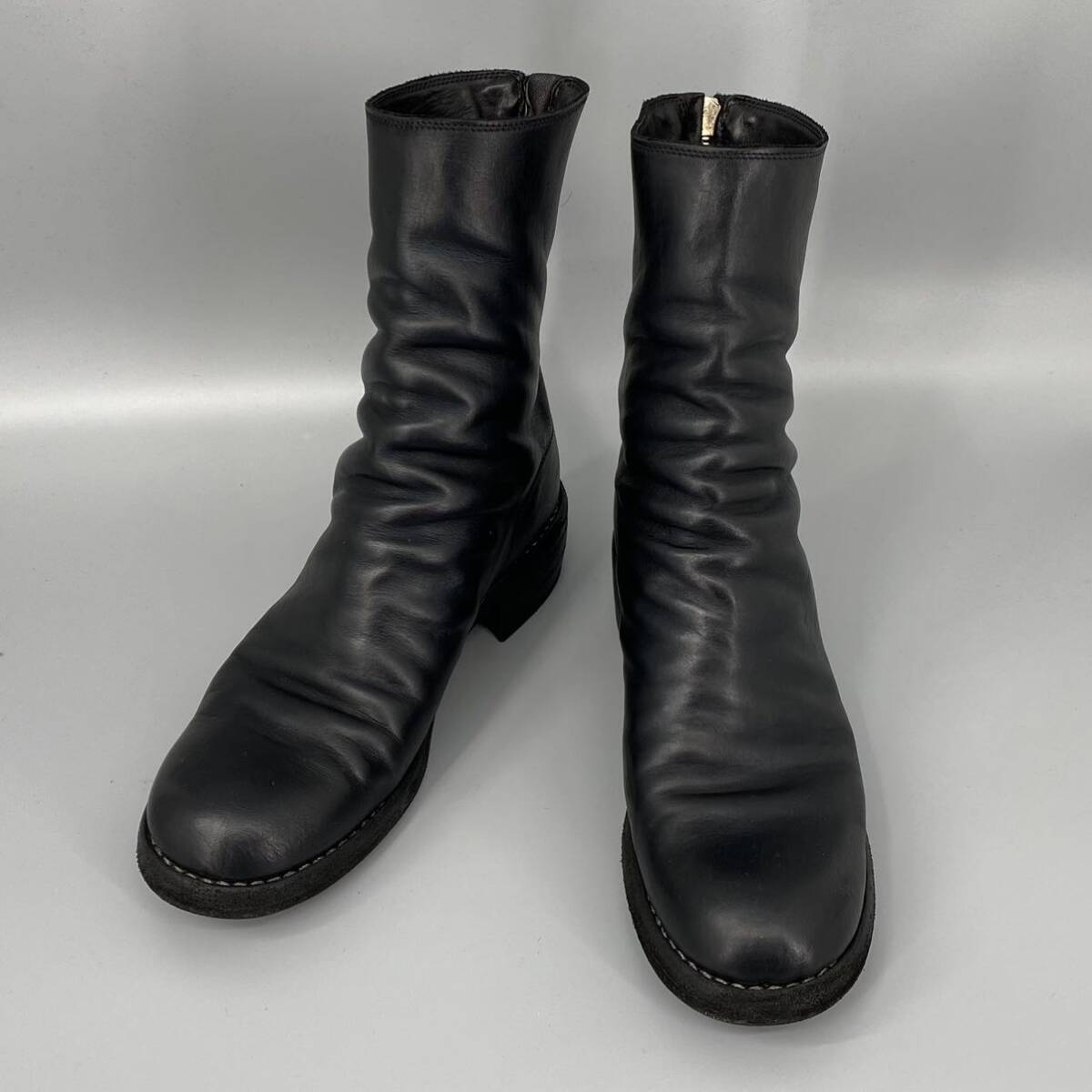 GUIDI グイディ BACK ZIP MID BOOTS バッグジップブーツ 42 788Z GUIDI グイディ BACK ZIP MID BOOTS バッグジップブーツ 42 788Z