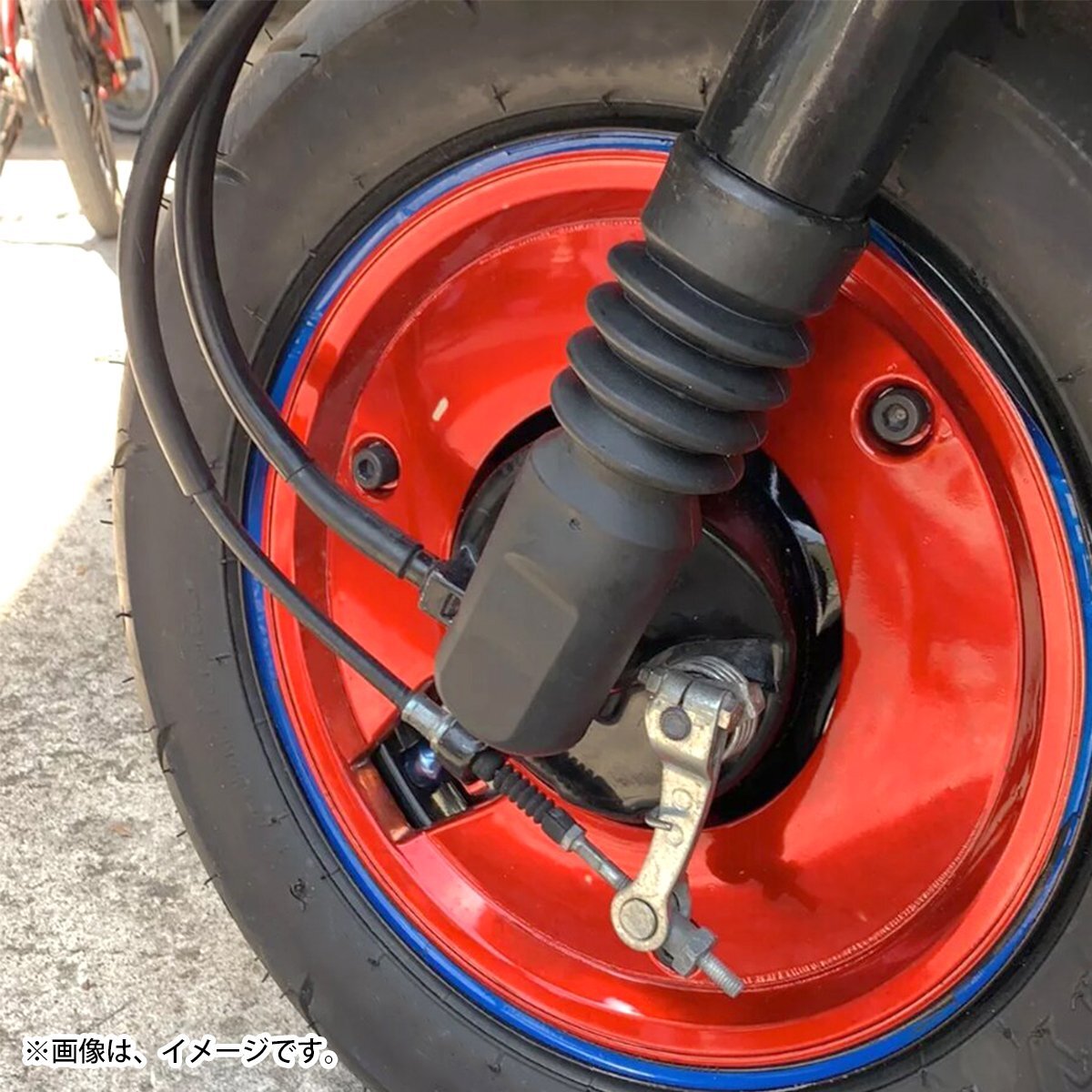 HONDA ホンダ フロント フォーク ブーツ [トゥデイ AF61/AF67] [ディオ DIO AF62/AF68] [ジョルノ AF70] 左右 セットの画像4