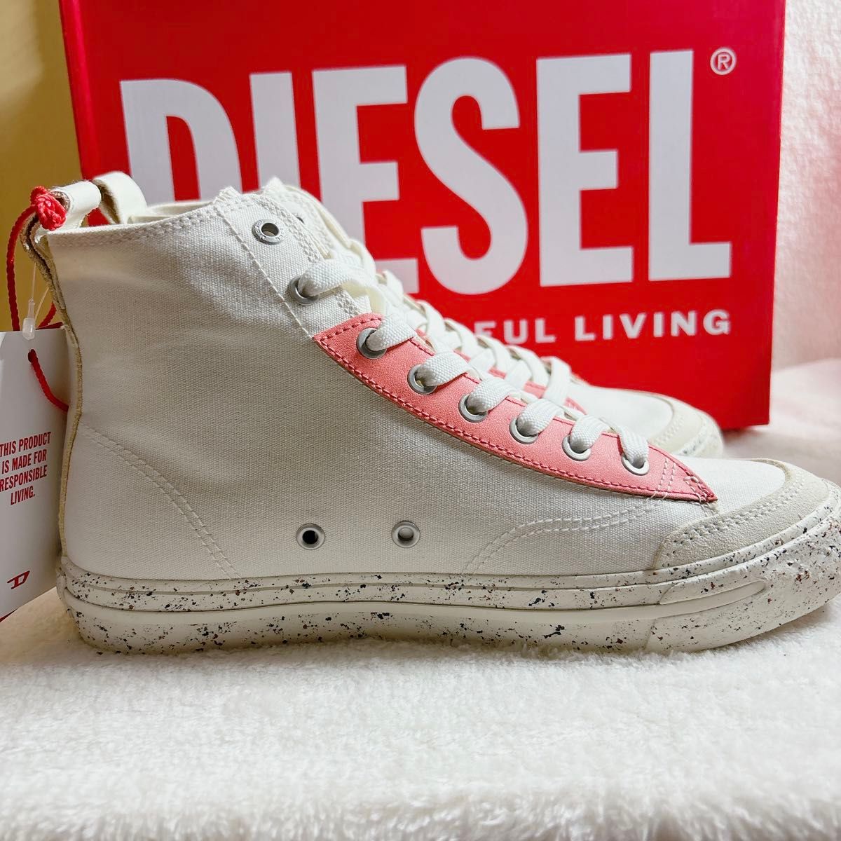 新品　DIESEL ディーゼル スニーカー　S-ATHＯS　MID