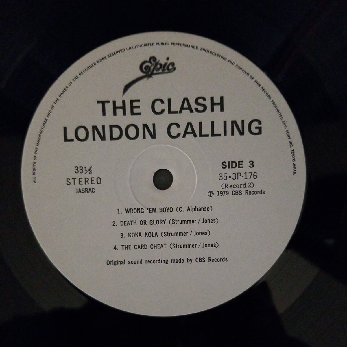 ザ・クラッシュ　ロンドン・コーリング　The Clash　London Calling　国内盤2枚組LP　帯付き　管理番号KO_画像7