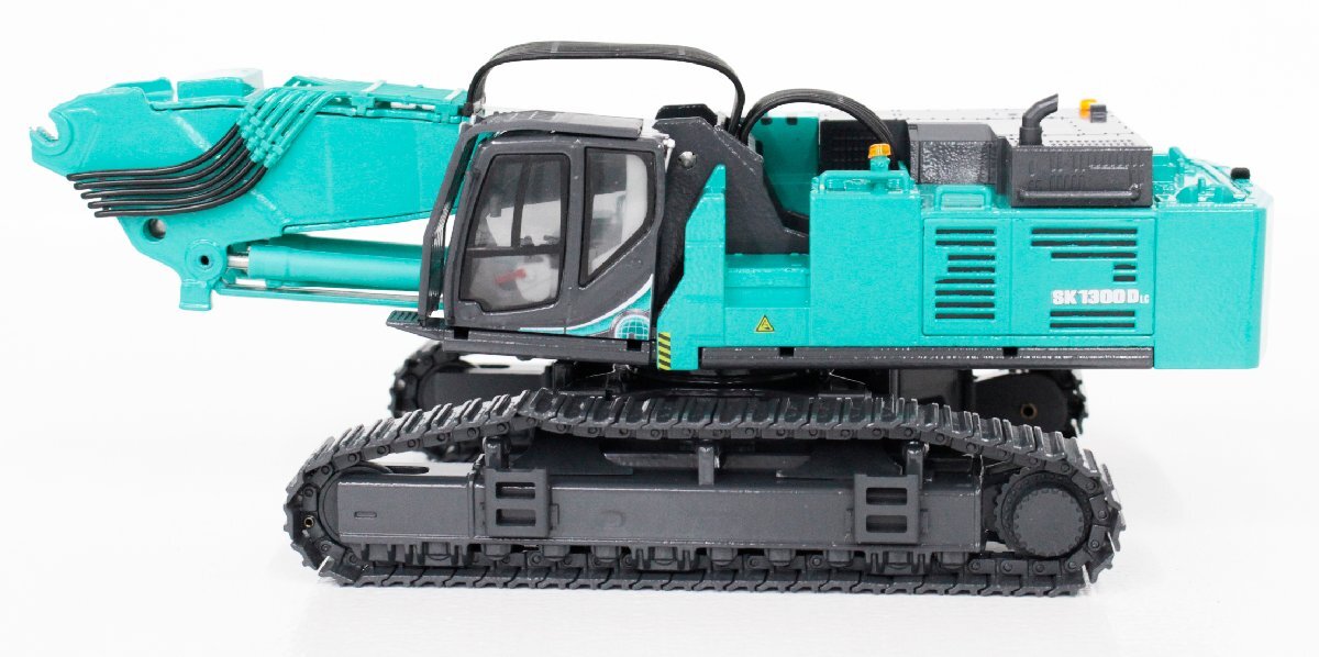 【中古・訳あり品】1/50 KOBELCO コベルコ 超大型建物解体専用機 SK1300D LC Separate Boom Version エメラルドグリーン [KOB1313] 1/2.,_画像2