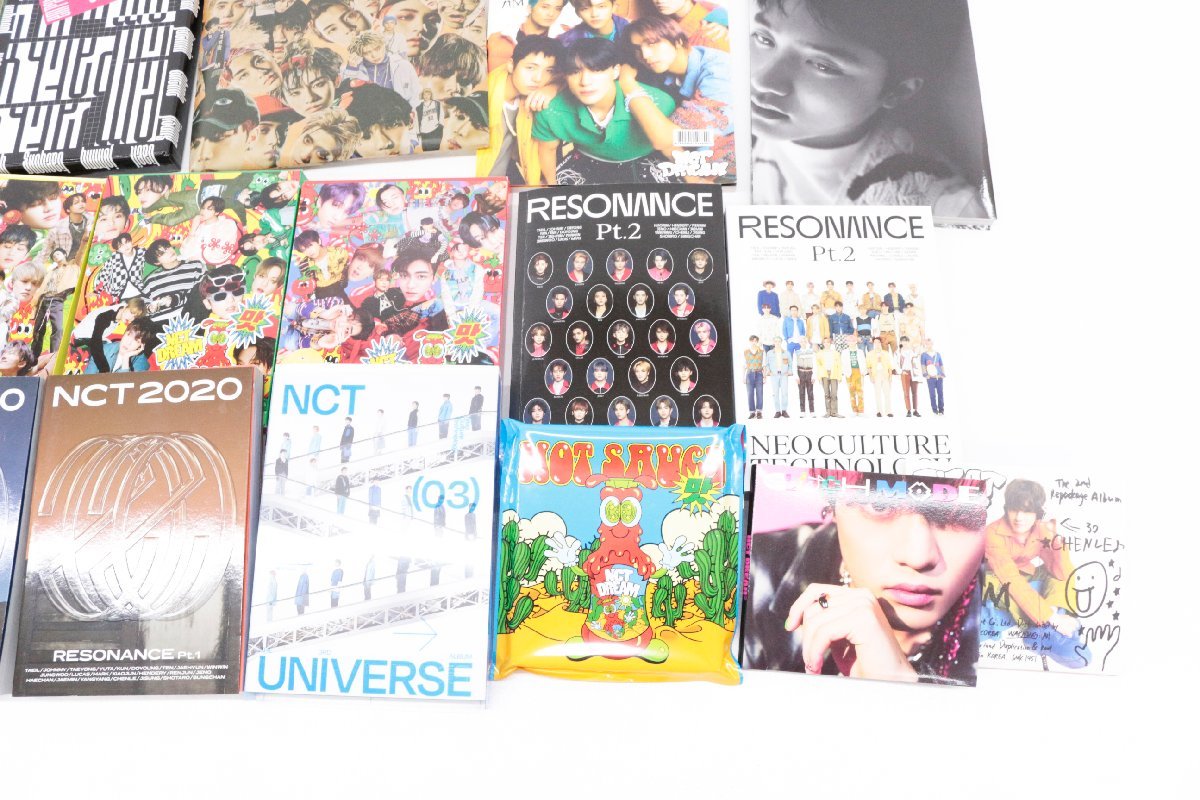 【中古・ジャンク品】NCT CD まとめ売り 2020 RESONANCE UNIVERSE BEST BOX HOT SAUCE Hello Future 他 【未検品】.,_画像5