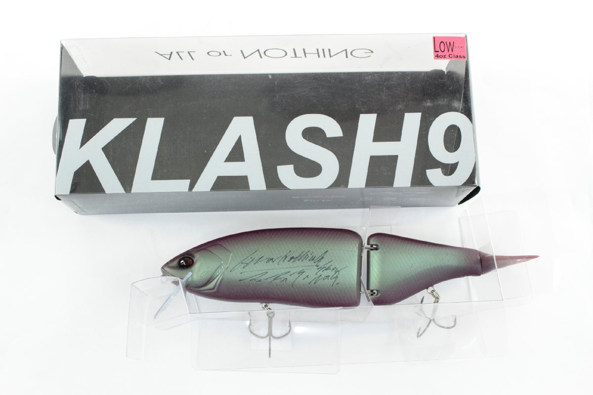 /●【中古品】DRT クラッシュ9 ベラ KLASH9 Low ルアー 【書き込み有】'の画像1