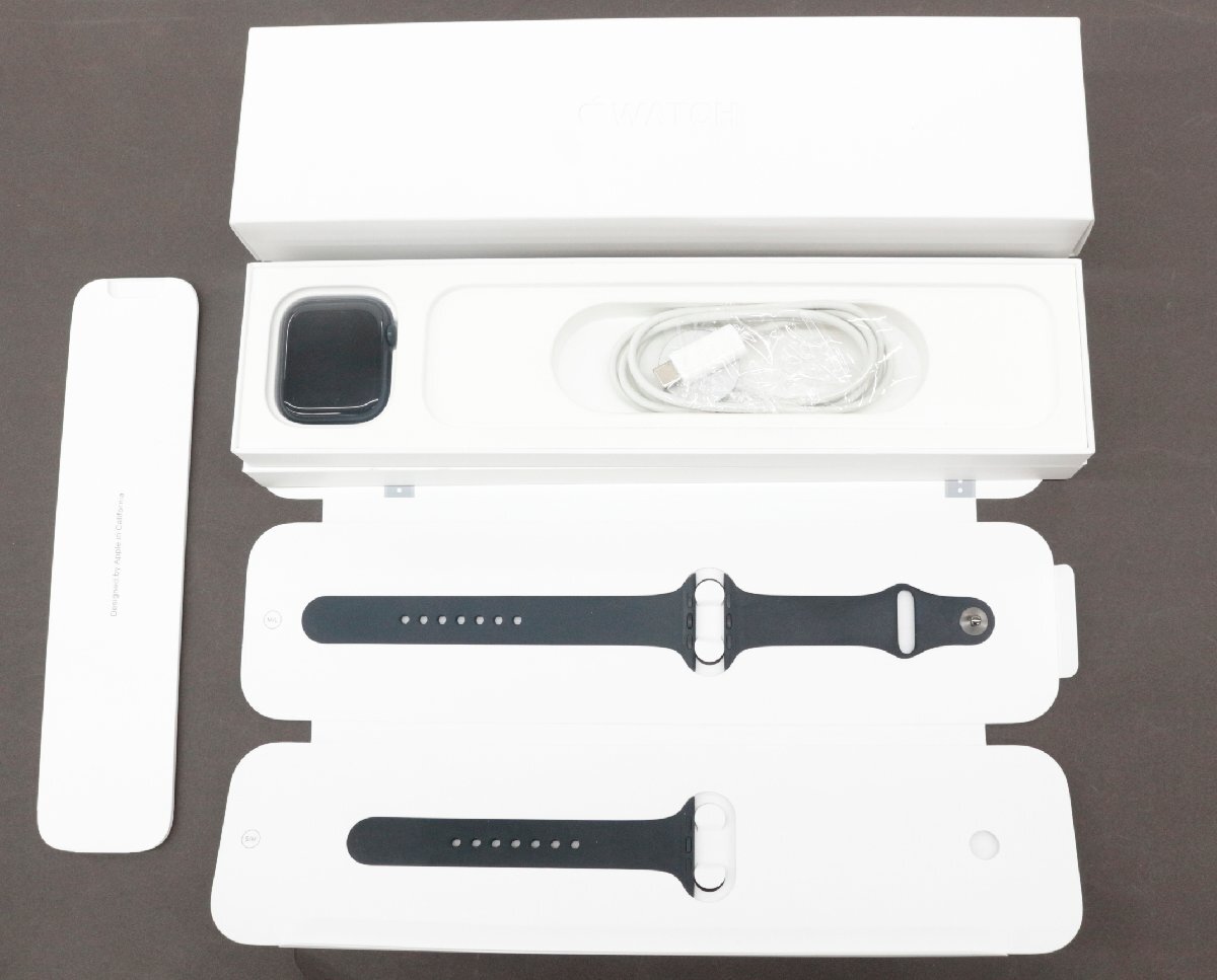 【中古品】アップルウォッチ Apple Watch Series 7 GPS 45mm MKN53J/A .,