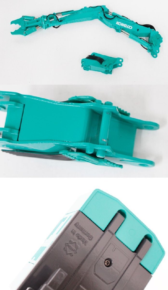 【中古・訳あり品】1/50 KOBELCO コベルコ 超大型建物解体専用機 SK1300D LC Separate Boom Version エメラルドグリーン [KOB1313] 1/2.,_画像7