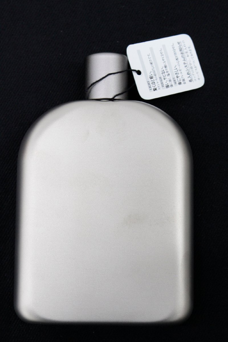【中古品】Titanium Flask by YOSHINAGA ニュートップ チタニウム ヨシナガ チタンスキットル 180 T-3452 6oz(180㏄) ._画像3