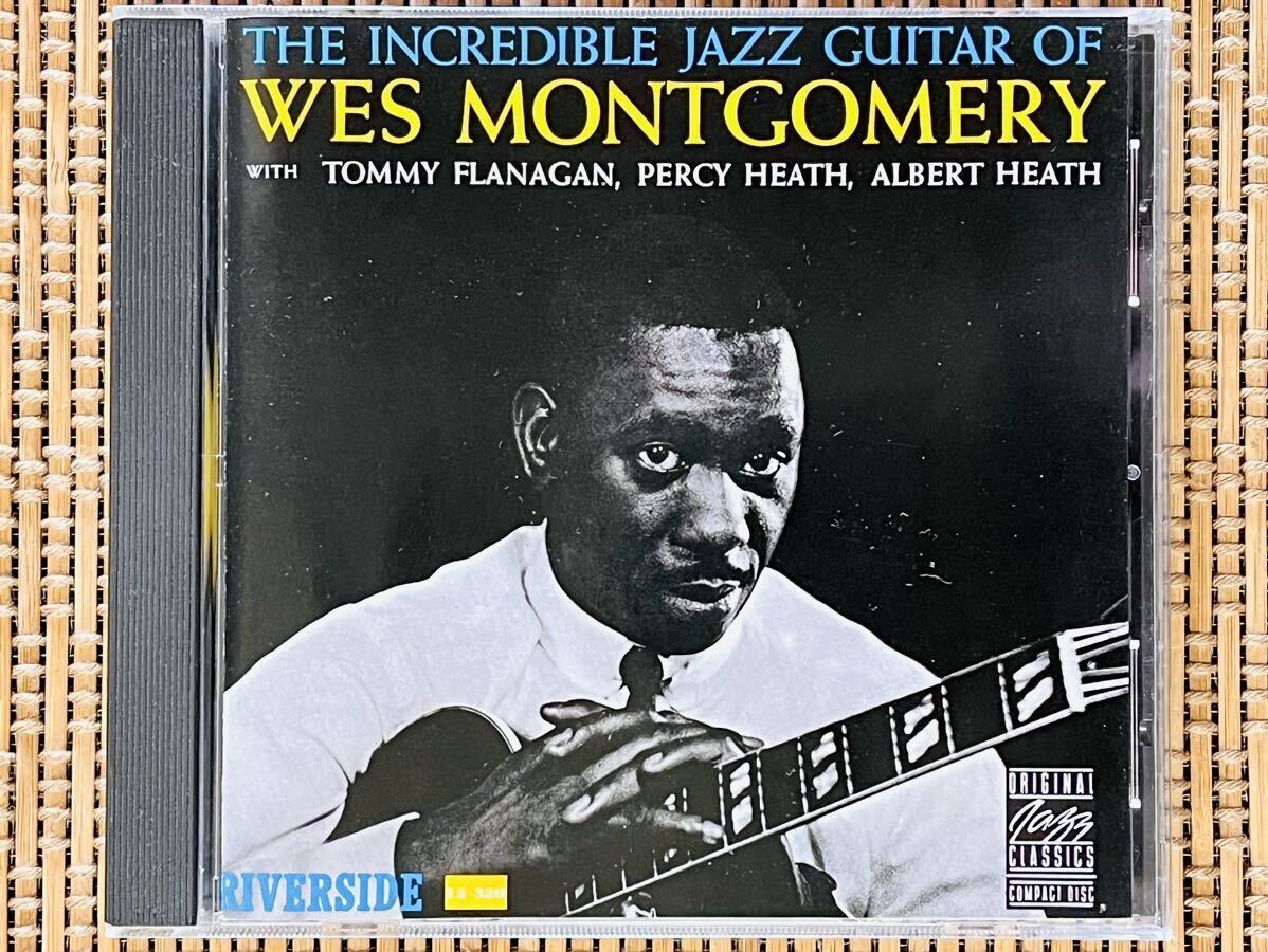 WES MONTGOMERY／THE INCREDIBLE JAZZ GUITAR／FANTASY (RIVERSIDE) OJCCD-036-2／米盤CD／ウェス・モンゴメリー／中古盤の画像1