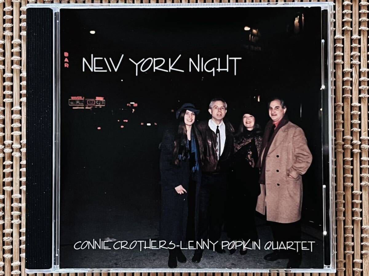 CONNIE CROTHERS = LENNY POPKIN QUARTET／NEW YORK NIGHT／AMERICANA (NEW ARTIST RECORDS 28C-8008(A)／米盤CD／C.クローザース／中古盤_画像1
