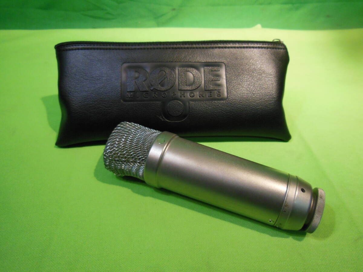 nt240326-001A7 RODE（ロード）NT1A コンデンサーマイク 中古 USED レコーディング 楽器 音楽 マイク ケース付き 音出し確認済み_画像1