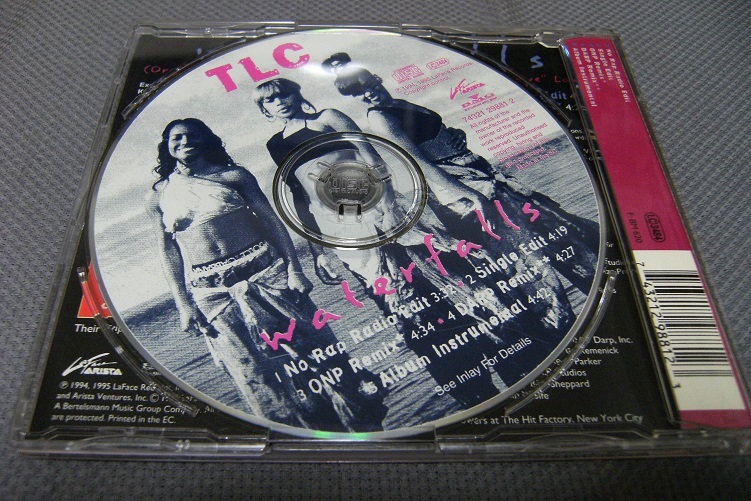 ●TLC ウォーターフォールズ WATERFALLS REMIXES CDS_画像2