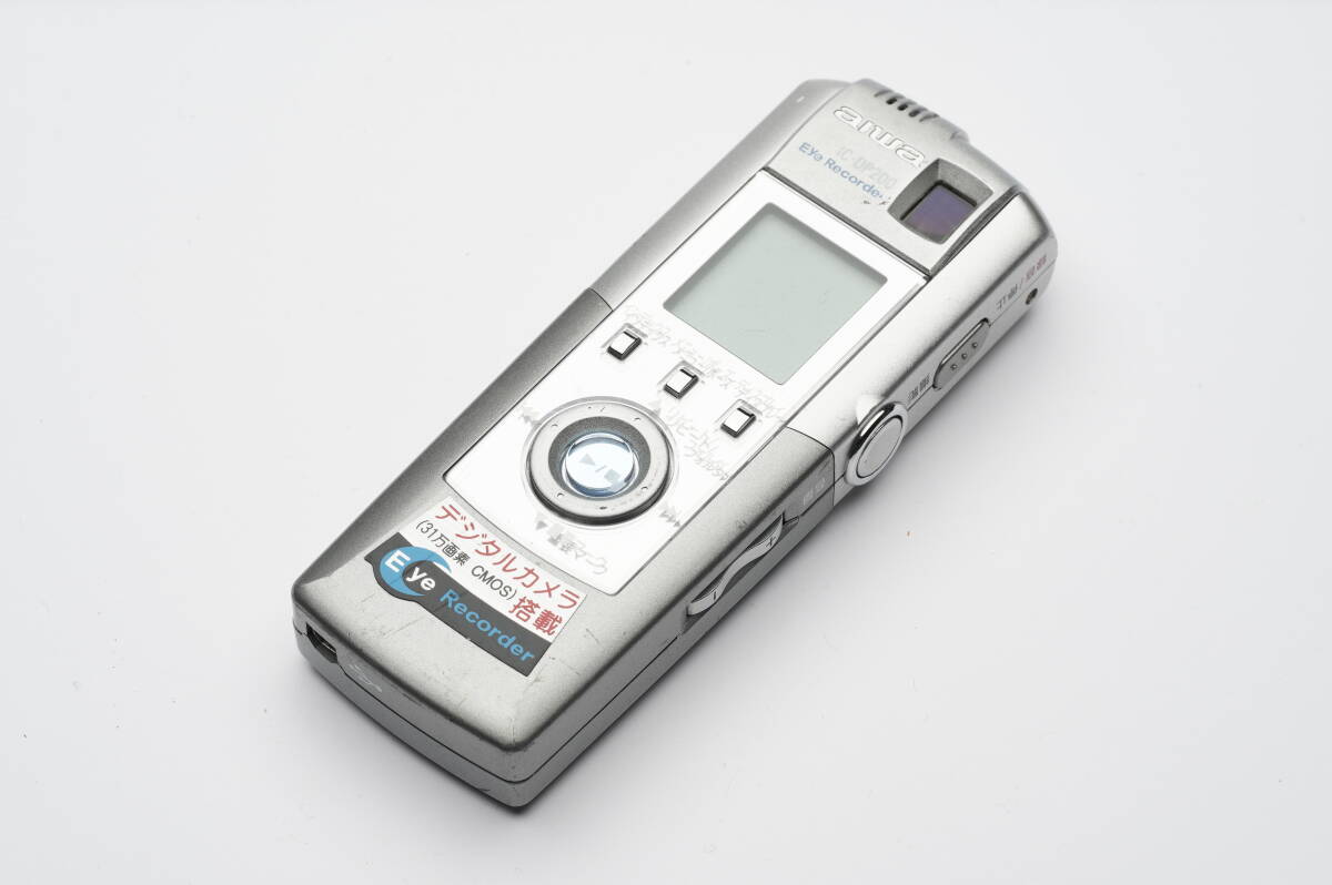 aiwa IC-DP200 camera voice recorder audio player Junk postage 140 jpy 