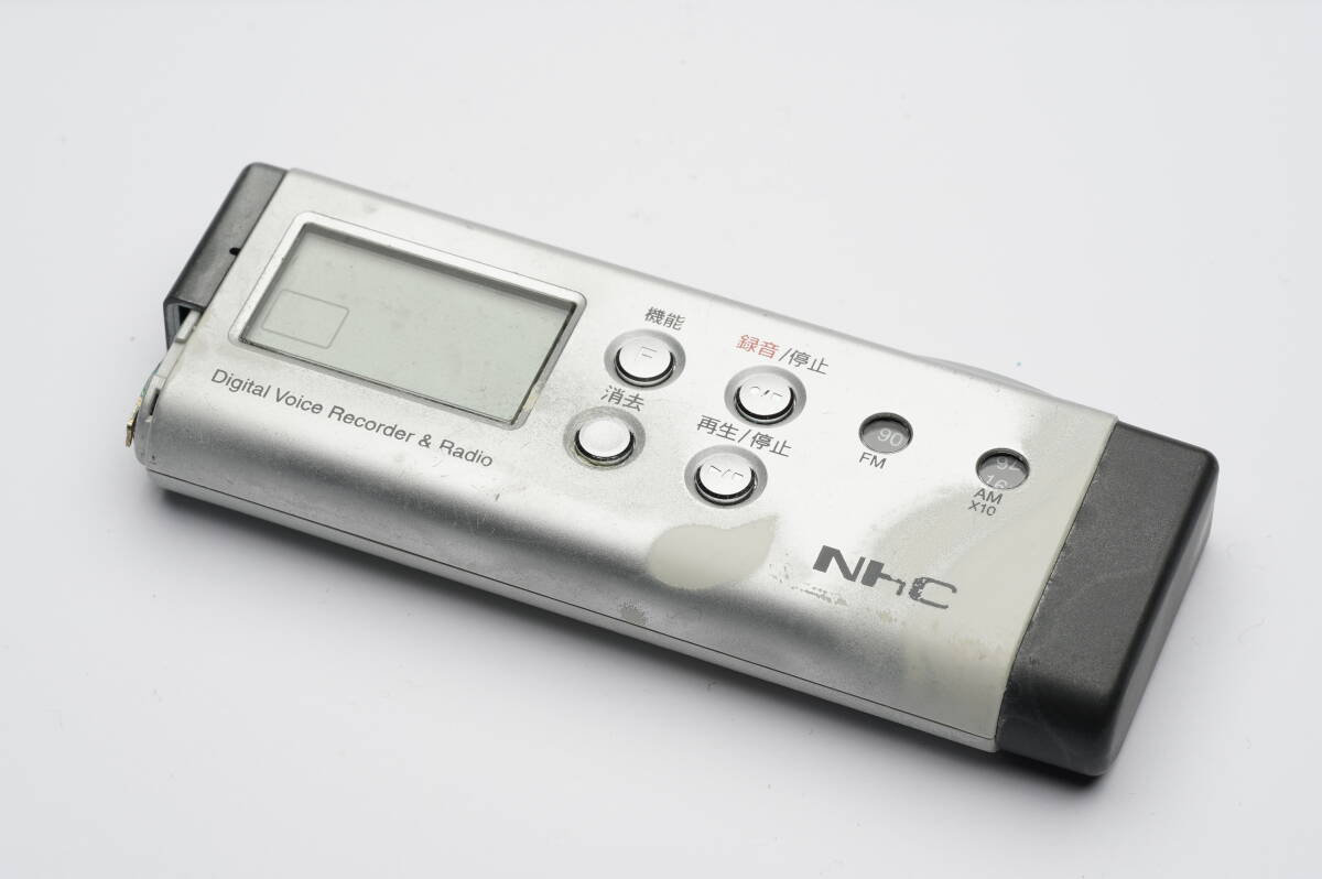 NHC VR-R870 ICレコーダー ボイスレコーダー ラジオ付 ジャンク 送料140円_画像1