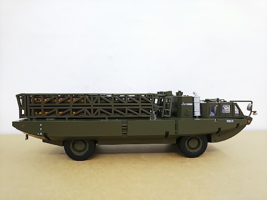 ■デアゴスティーニ 自衛隊モデルコレクション 53号 1/72スケール 陸上自衛隊 94式水際地雷敷設装置ミニカーの画像1