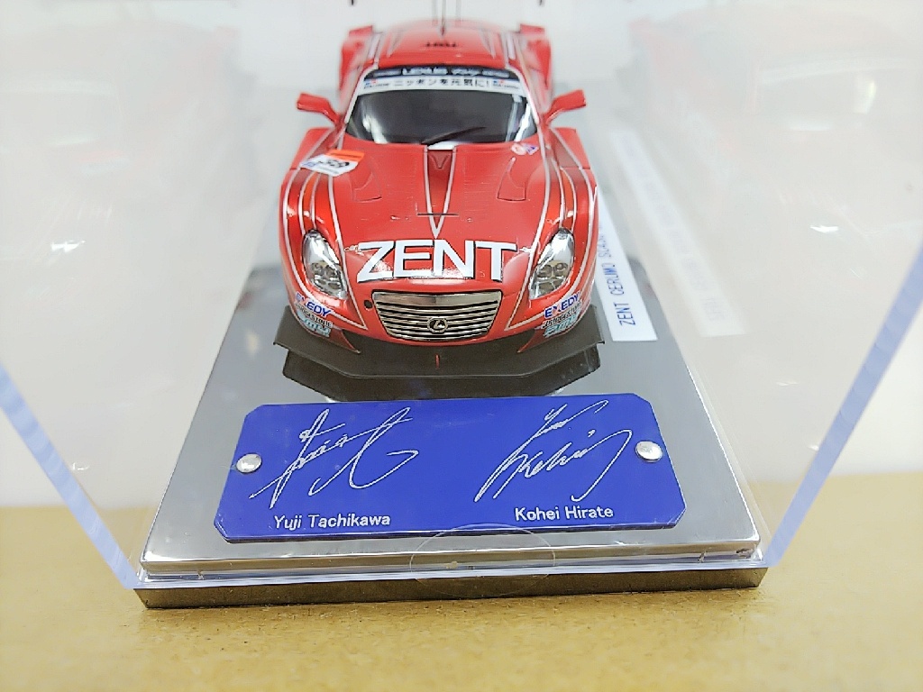 □ EBBROエブロ 1/43 ZENT CERUMO SC430 SUPER GT500 2013