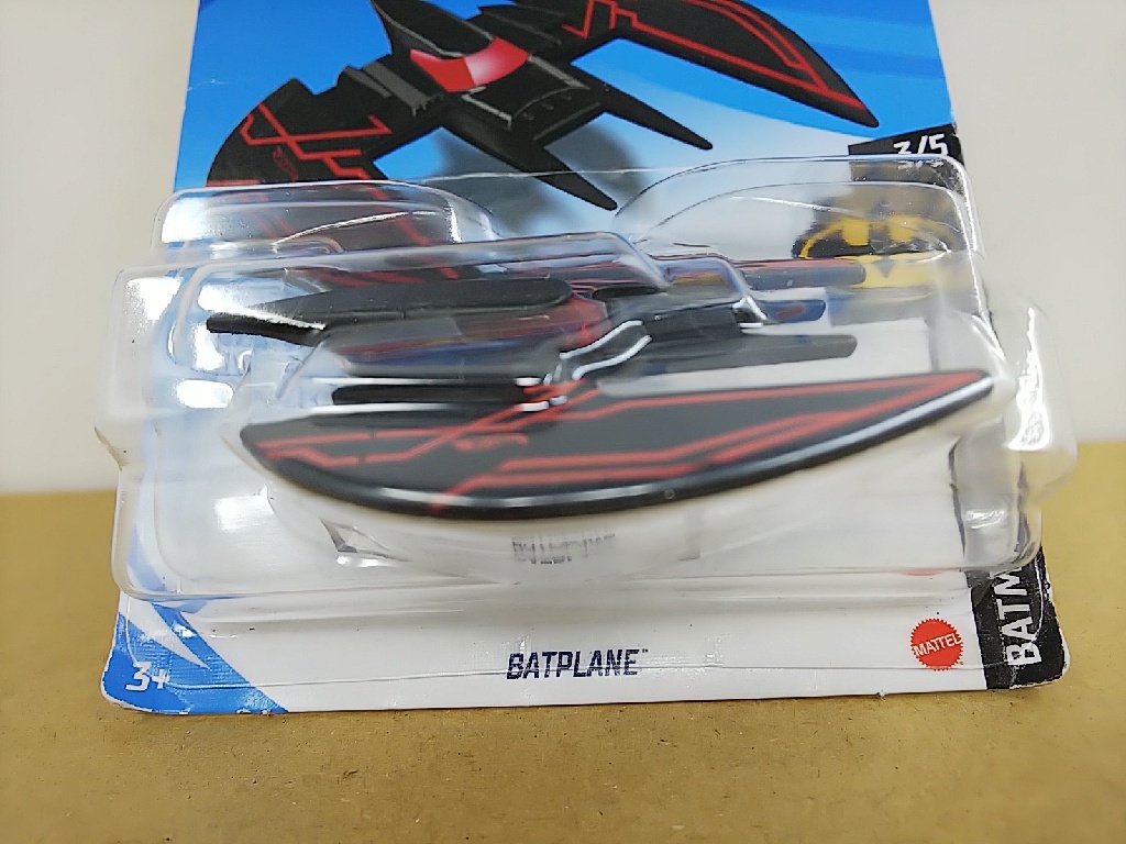 ■ HOTWHEELSホットウィール BATMAN 1/64 BATPLANE バットマン バットプレーン ミニカーの画像5