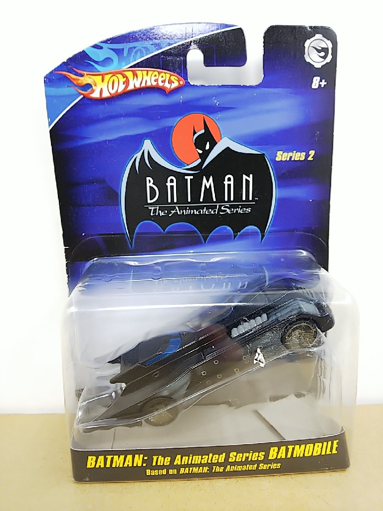 ■ HOTWHEELSホットウィール ”BATMAN” The Animated Series ”Batmobile” アニメ版「バットマン」 バットモービル ミニカー_画像1