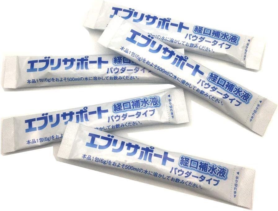 経口補水液 パウダー 粉末 10包入×2個（計20包） エブリサポート 無果汁 日本薬剤の画像2