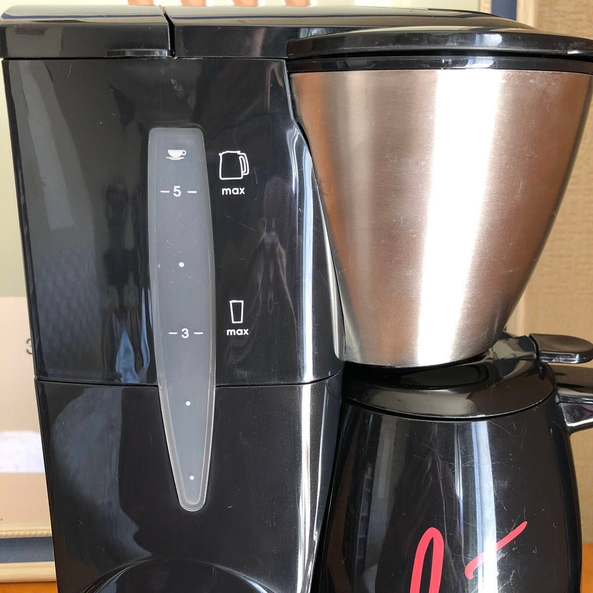 メリタコーヒーメーカー アロマサーモマグJCM-555(2〜5杯用)保温 メリタコーヒーメーカー アロマサーモマグJCM-555(2〜5杯用)保温
