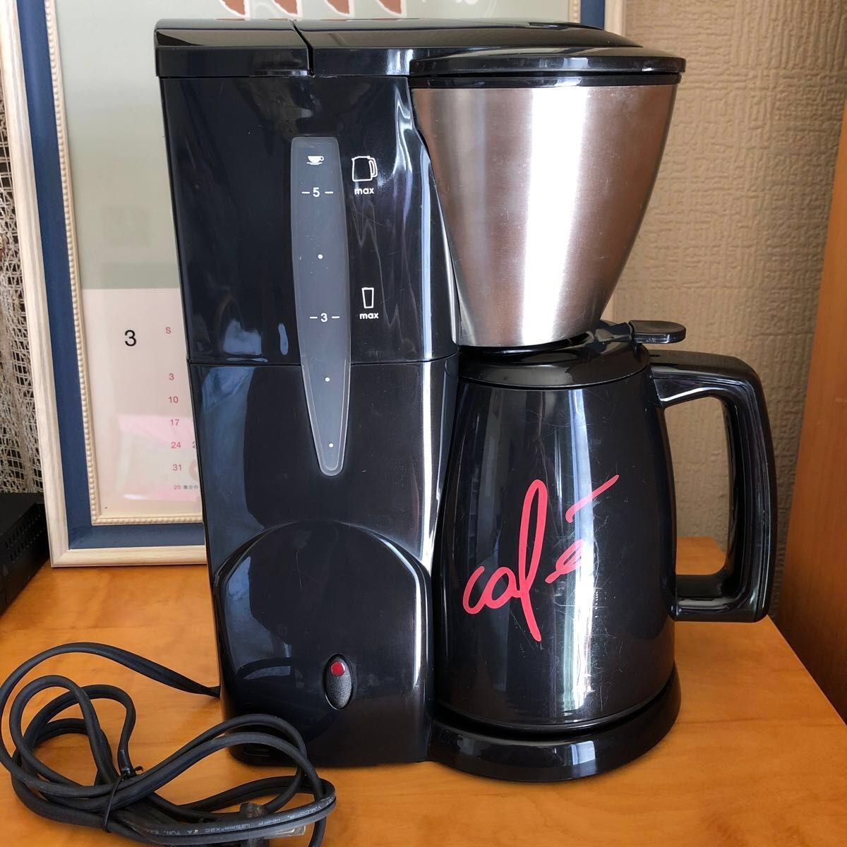 メリタコーヒーメーカー アロマサーモマグJCM-555(2〜5杯用)保温 メリタコーヒーメーカー アロマサーモマグJCM-555(2〜5杯用)保温