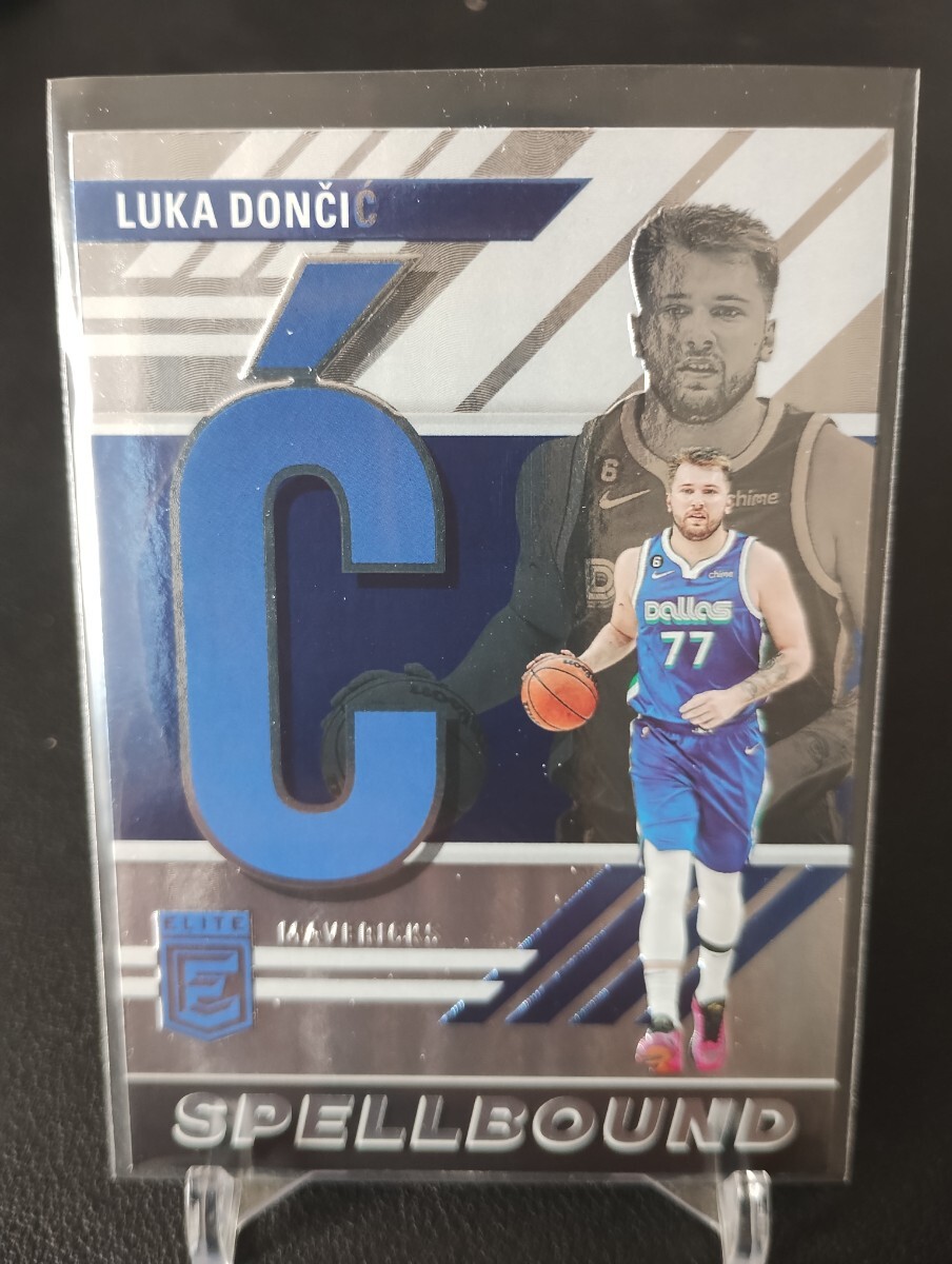 2023-24 Panini Donruss Elite basketball Spellbound luka doncic Letter C nba トレカ トレーディングカードの画像1