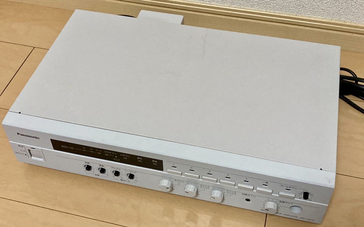 パナソニック 卓上型デジタルアンプ30W WA-HA031Panasonic パナソニック 卓上型デジタルアンプ30W WA-HA031Panasonic