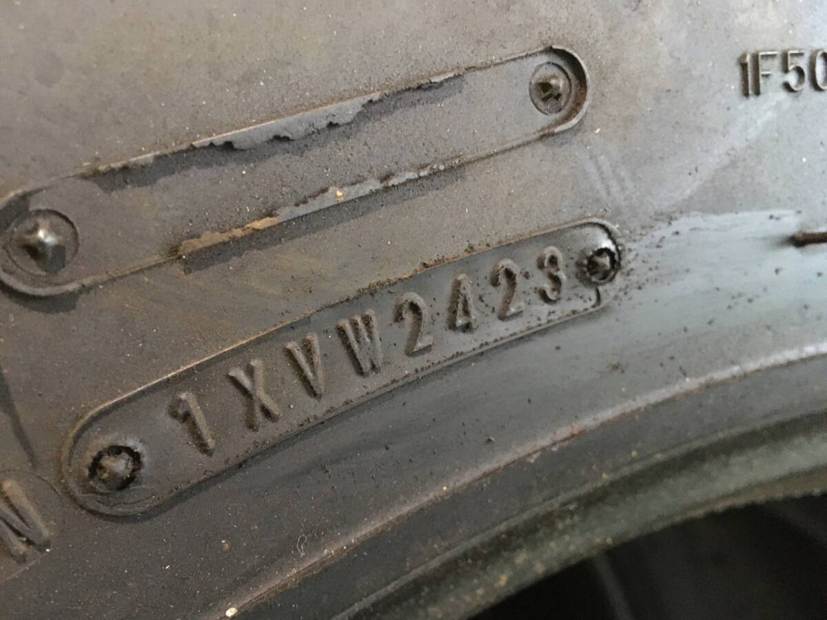 s185-4-2 ☆275/80R22.5 中古4本！ ダンロップ SP330 2023年製 残溝11～10ｍｍ！ k300_画像8