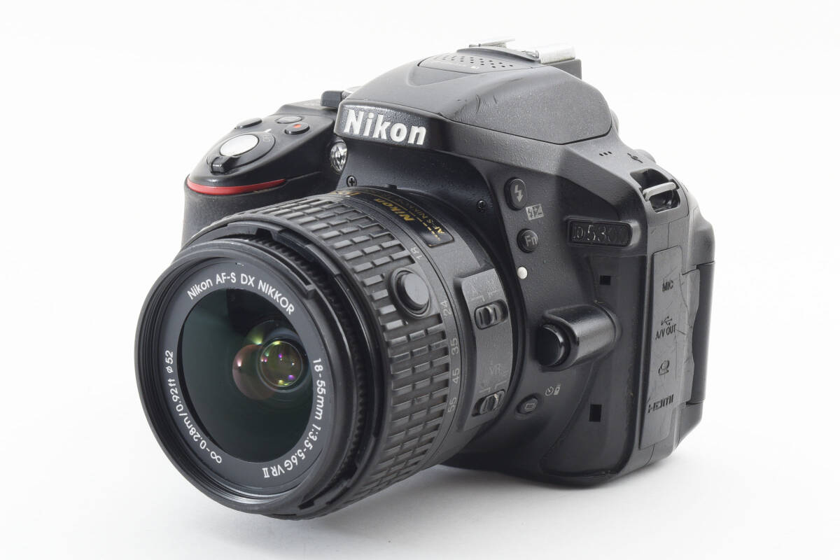 Nikon ニコン D5300 AF-S NIKKOR 18-55mm 3.5-5.6 G ED VR II デジタル一眼レフ レンズキット_画像2