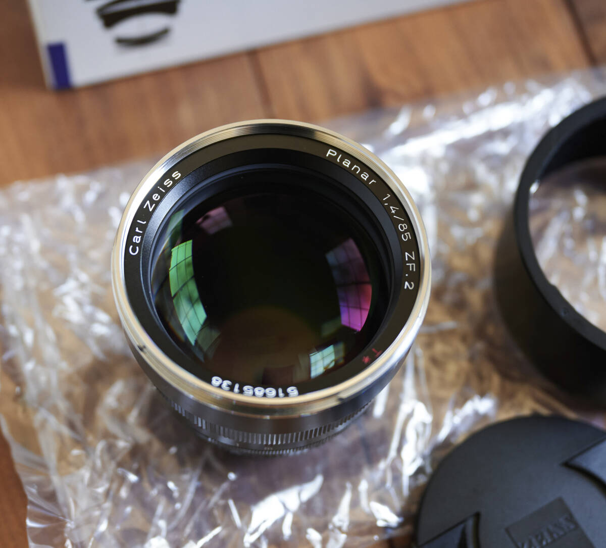 CARL ZEISS カールツァイス レンズ Planar T*1,4/85 ZF.2 美品 f1.4 85mm Nikon Fmount Fマウントの画像2