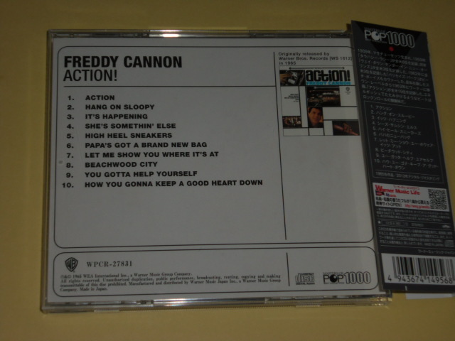 Freddy Cannon/アクション ！/フレディ・キャノン【Remaster】_画像2