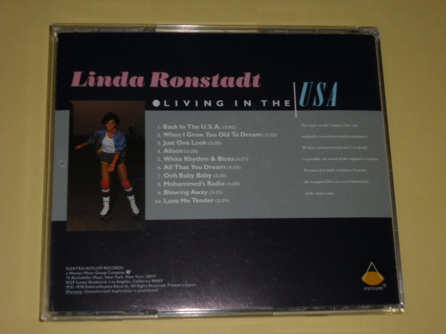 Linda Ronstadt/ミス・アメリカ～Living In The USA/リンダ・ロンシュタット【Remaster/帯無】_画像2