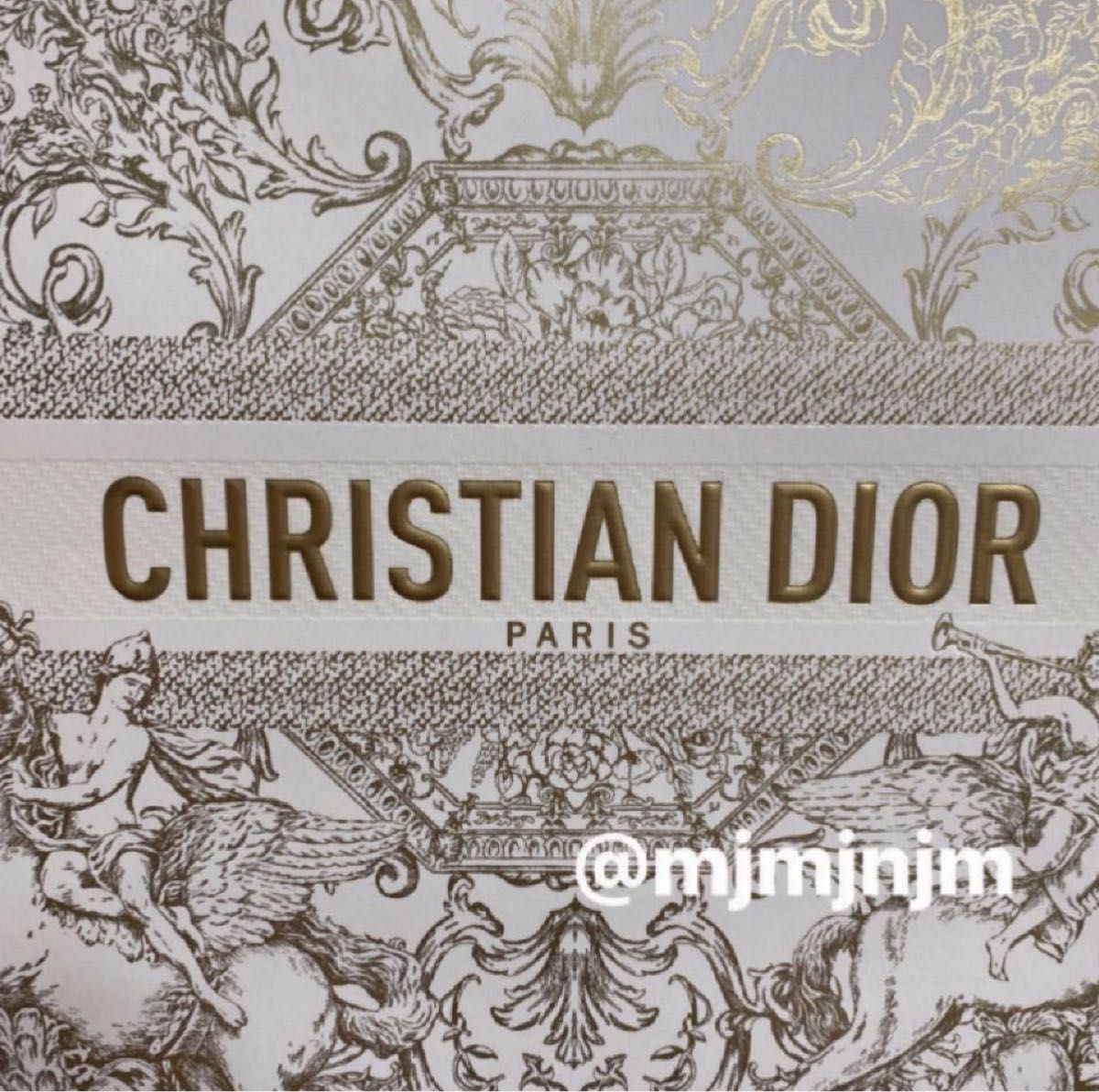 【即発送】ディオール Dior ショッパー ホリデー 限定 クリスマス 2023 新品未使用 大 大きい紙袋