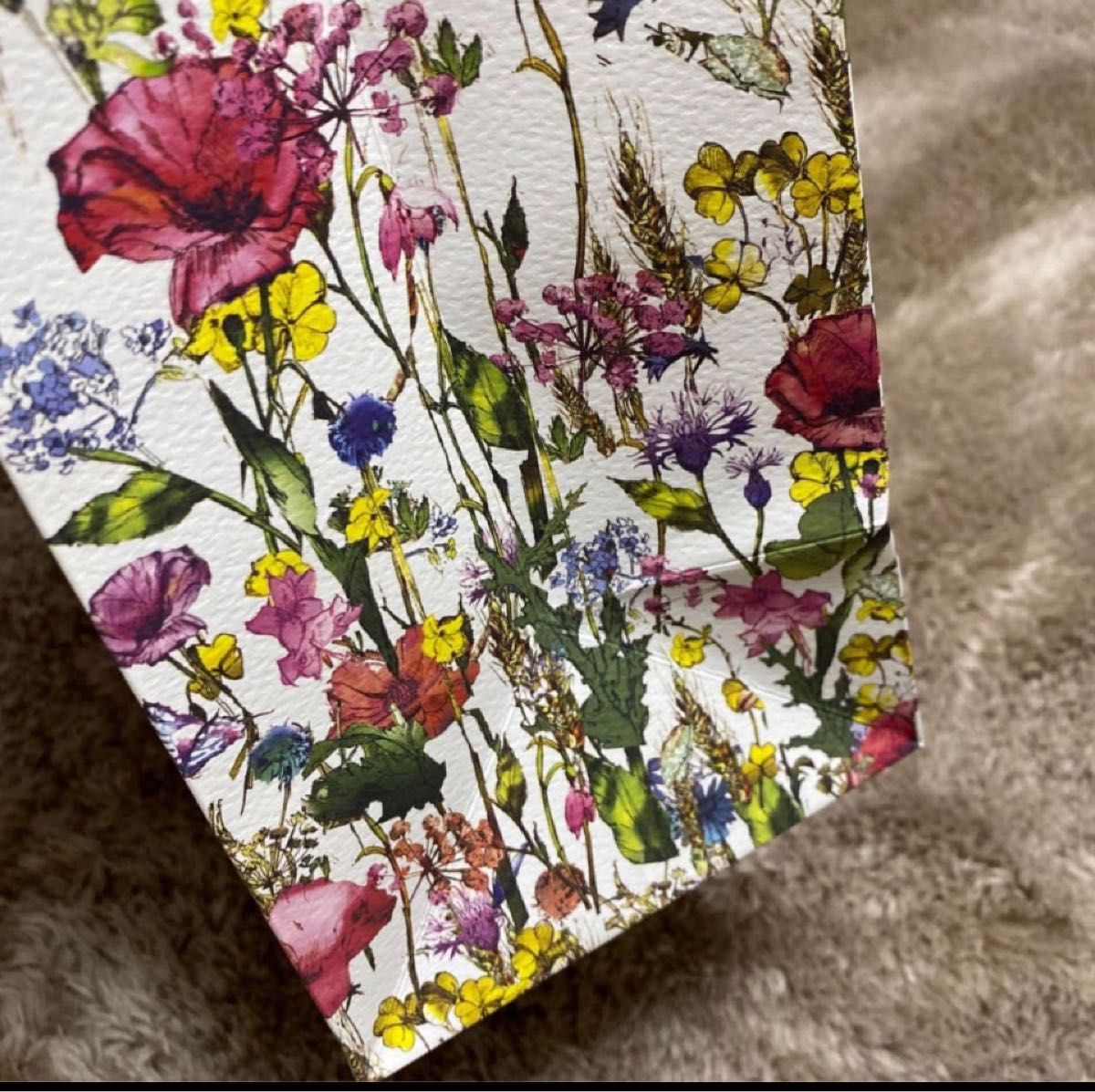 【即発送】ディオール Dior ショッパー 限定 花柄 新品未使用 大 大きい紙袋 国内百貨店正規品 ノベルティ