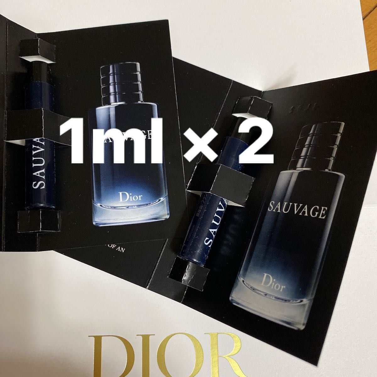 【巾着ポーチ付き】Diorメンズ 香水 ディオール ソヴァージュ ミニスプレー 2個 巾着 セット　 SAUVAGE  試供品　 