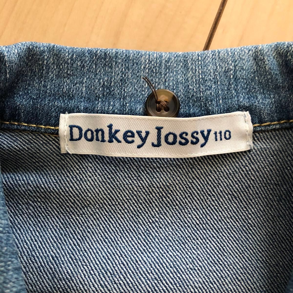 【美品】デニムジャケット Donkey Jossy キッズ 110cm