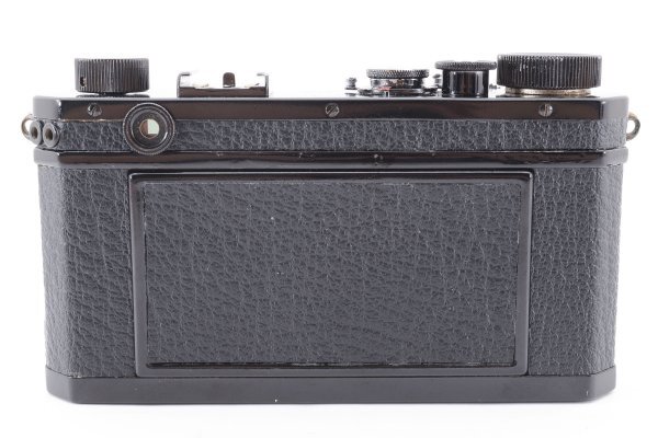 Nikon ニコン S レンジファインダー フィルムカメラ リペイント 後塗り 黒 Nikkor-H 5cm 50mm F/2 [2027948]の画像4