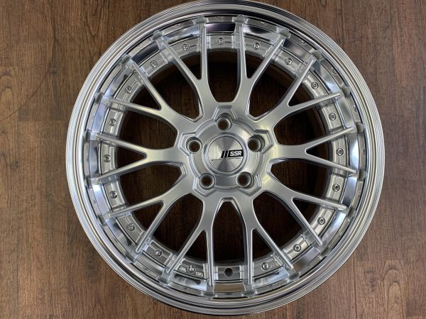 §美品!SSR ライナー REINER M10S 未使用 19X8.5J+44 114.3-5H 60プリウス/プリウスα/SAI/クラウン/カムリ/オデッセイ/MPV ホイールのみ_決算セール！未使用展示品☆