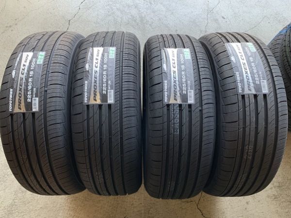 特価!【即納】4本 225/60-18(225/60R18)トーヨー プロクセス CL1SUV 新品 NX/RAV4/ハリアー/エクストレイル/CR-V タイヤ交換 車検_画像1