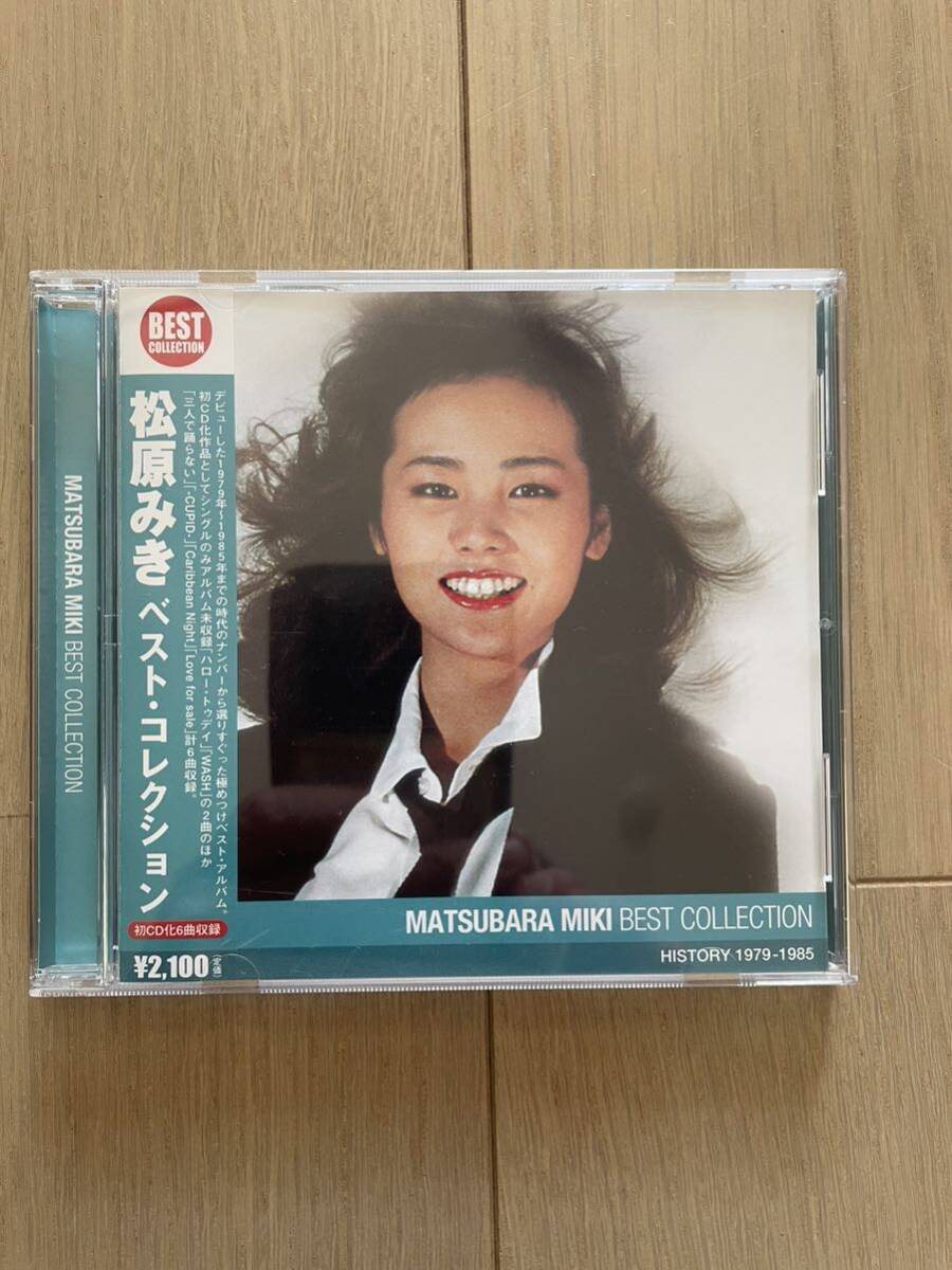  Matsubara Miki album the best collection genuine night middle. door obi attaching beautiful goods 