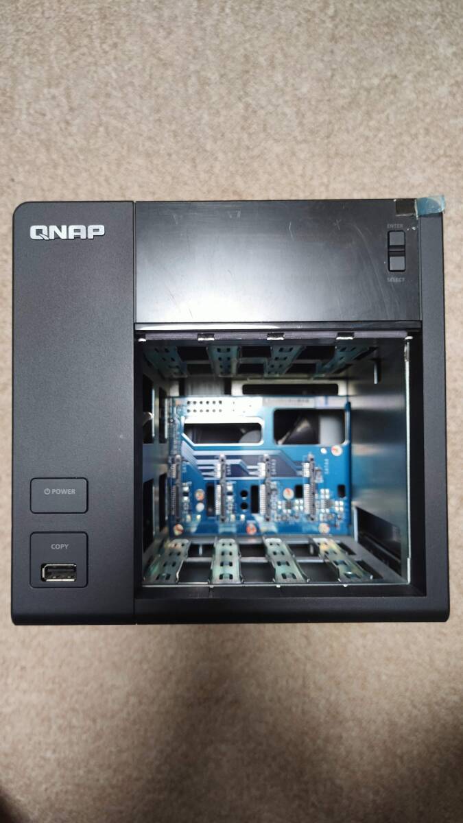 [ free shipping ][ used ]QNAP Turbo NAS TS-419P II 3.5 -inch HDD 4 Bay (HDD none )