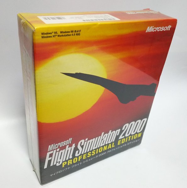 【同梱OK】 Microsoft Flight Simulator 2000 Professional Edition ■ ゲームソフト ■ プロフェッショナル エディションの画像1