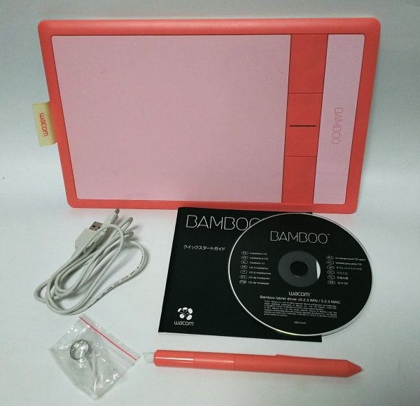 【同梱OK】 ペンタブレット ■ WACOM ■ BAMBOO ■ CTH-470/P ■ ジャンク品の画像3