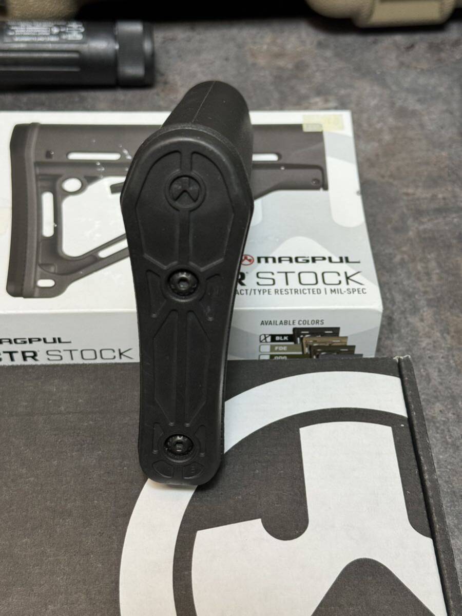 実物】MAGPUL CTR BK ストック マグプル (ptw kac vfc mws グリップ BCM _画像3